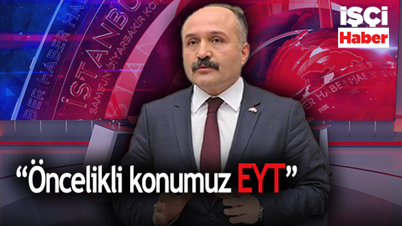 Erhan Usta’dan Meclis’te EYT açıklaması