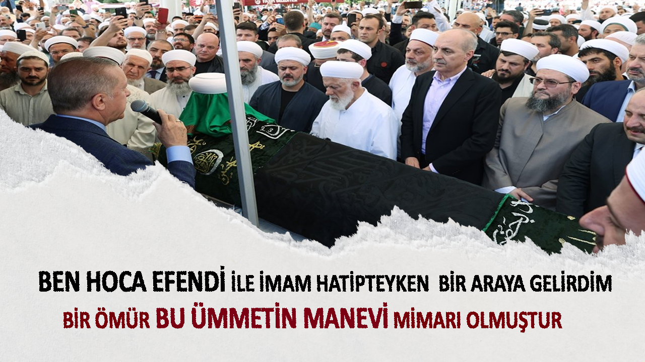 Cumhurbaşkanı Erdoğan, Mahmud Ustaosmanoğlu'nun cenaze töreninde
