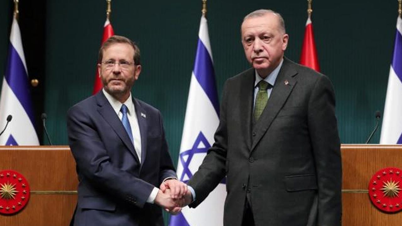 Erdoğan, İsrail Cumhurbaşkanı'yla görüştü