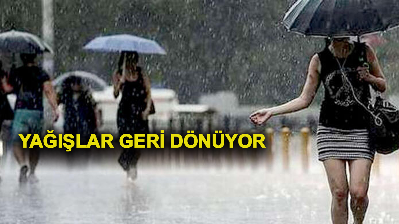 İstanbulluların dikkatine! Sağanak yağış geliyor!
