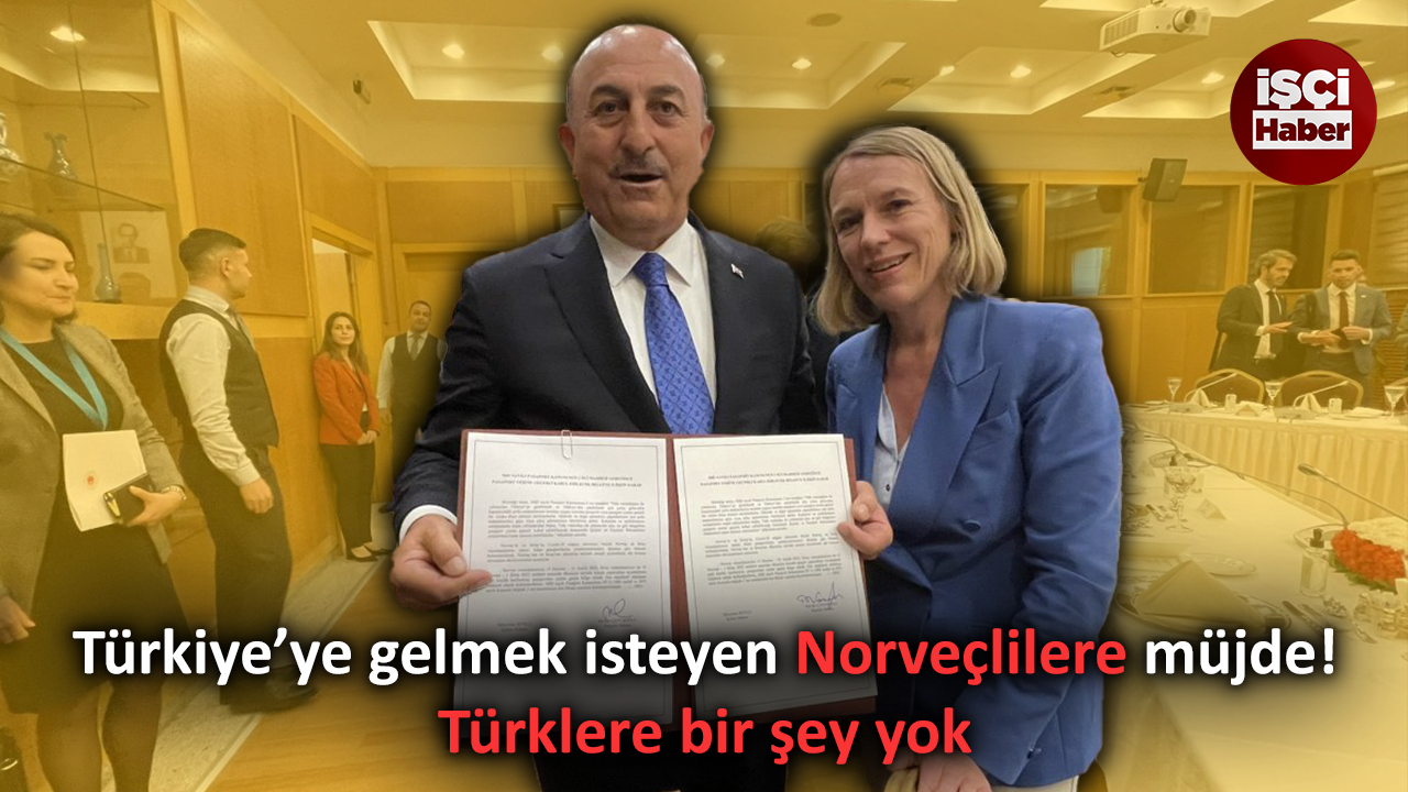 Norveçliler Türkiye'ye pasaportsuz gelebilecek!
