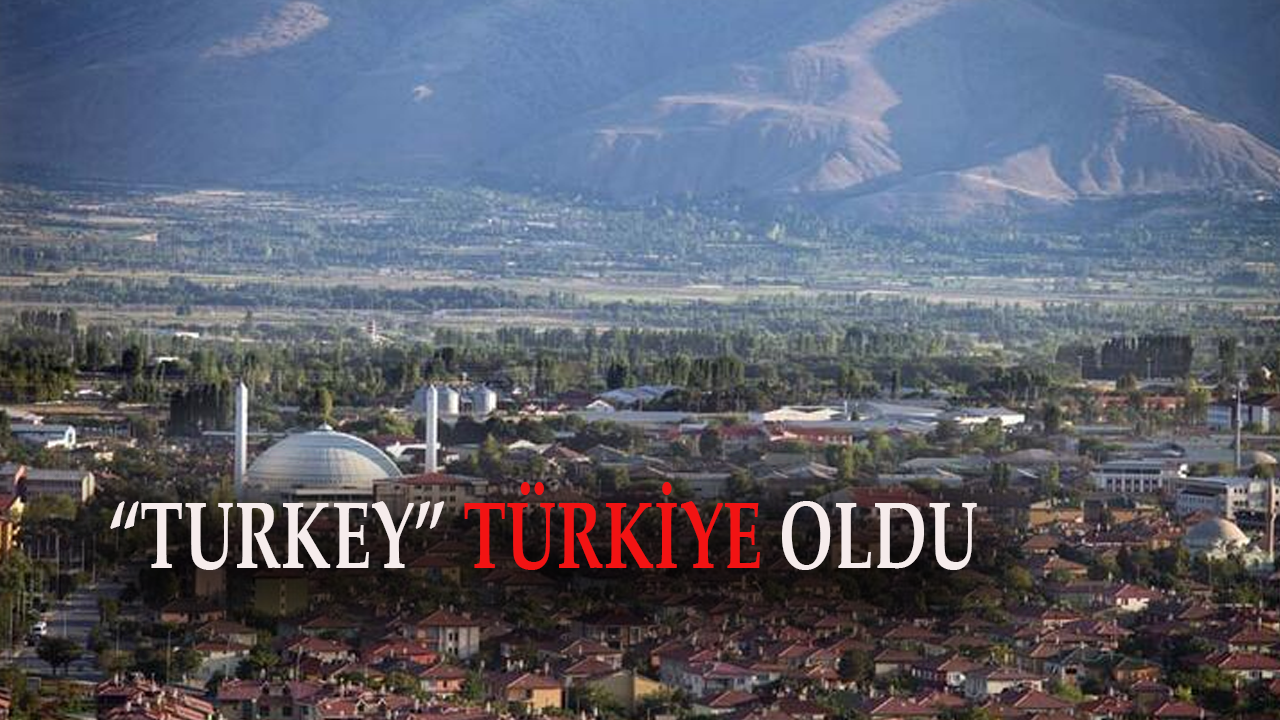 Türkiye, yabancı dillerdeki isim değişikliğini AB'ye bildirdi