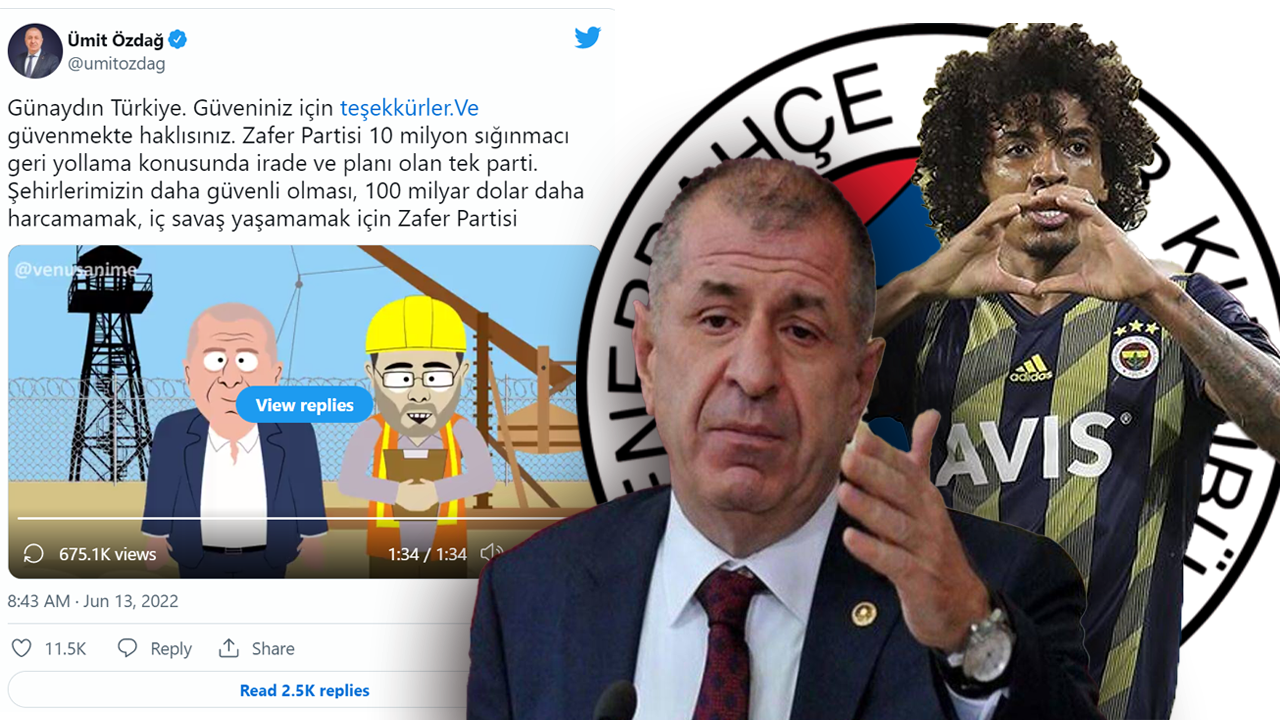 Ümit Özdağ'dan olay 'Gustavo' paylaşımı! Fenerbahçe ne söyledi?