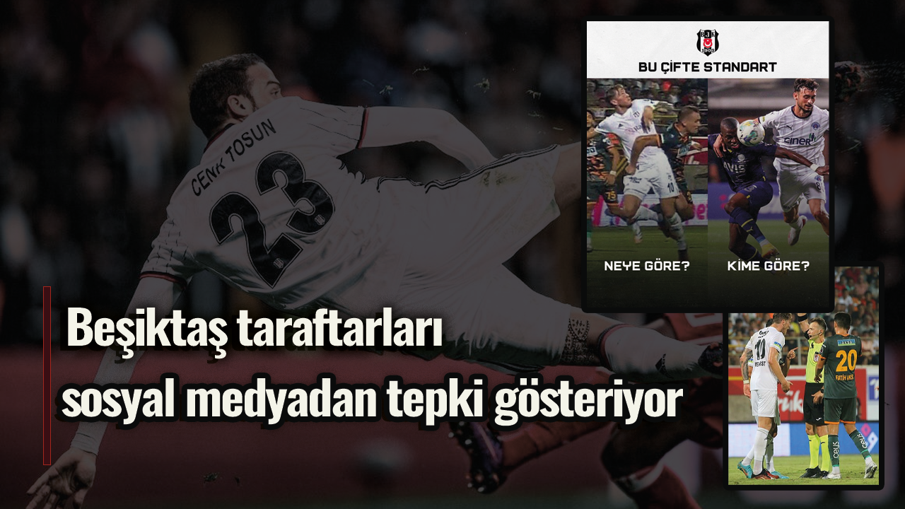 Beşiktaş taraftarları sosyal medyadan tepki gösteriyor