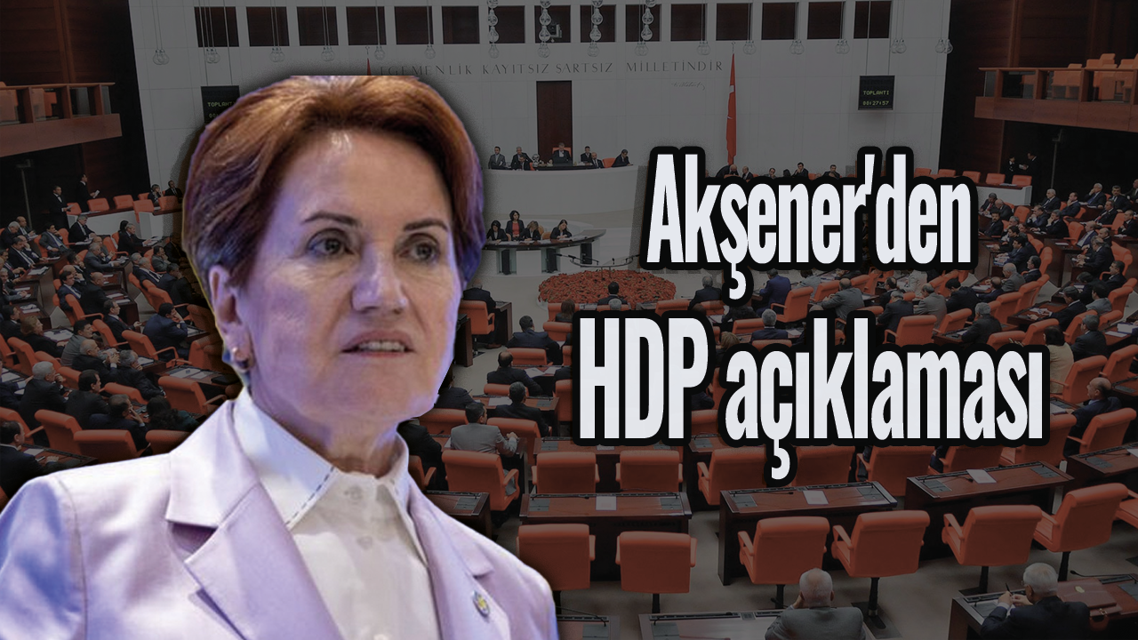 Akşener'den HDP açıklaması