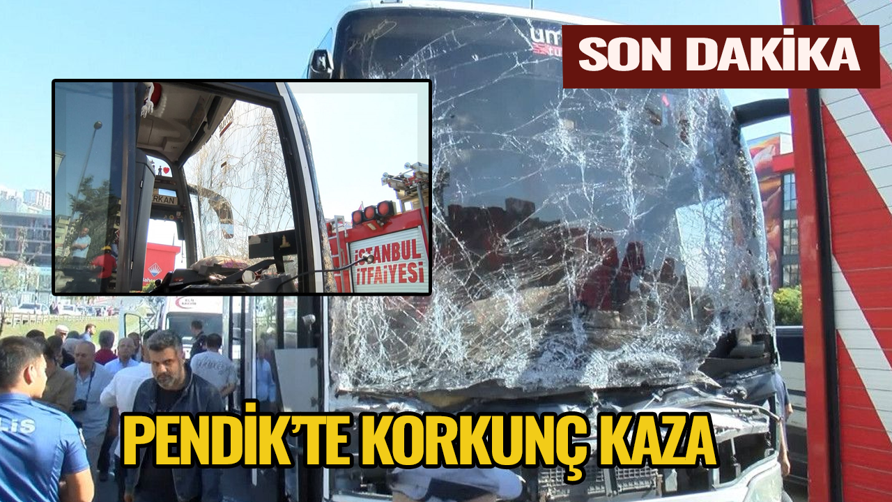 İstanbul Pendik'te D-100'de korkunç kaza