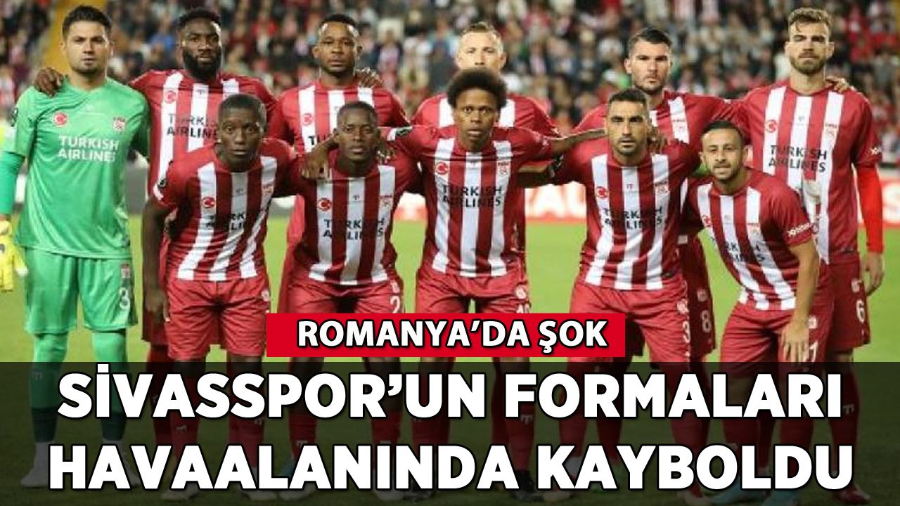 CFR Cluj Sivasspor maç sonucu: Yiğidolar kayıp formalarına aldırış etmedi
