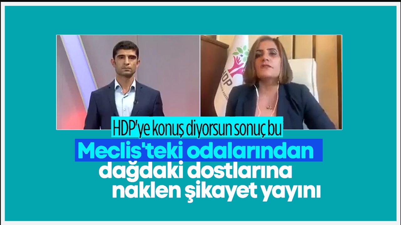 Son dakika... HDP milletvekili TBMM’den PKK kanalına bağlandı