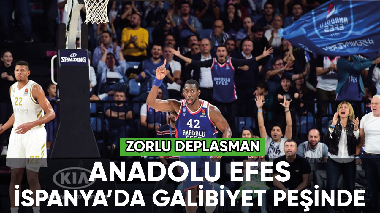 Anadolu Efes EuroLeague'de galibiyet peşinde