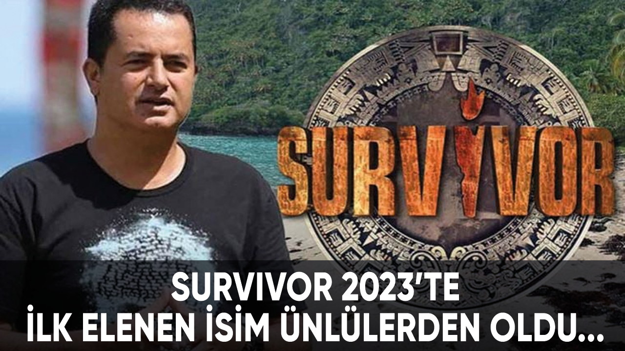 Survivor 2023'te ilk elenen isim ünlülerden oldu...