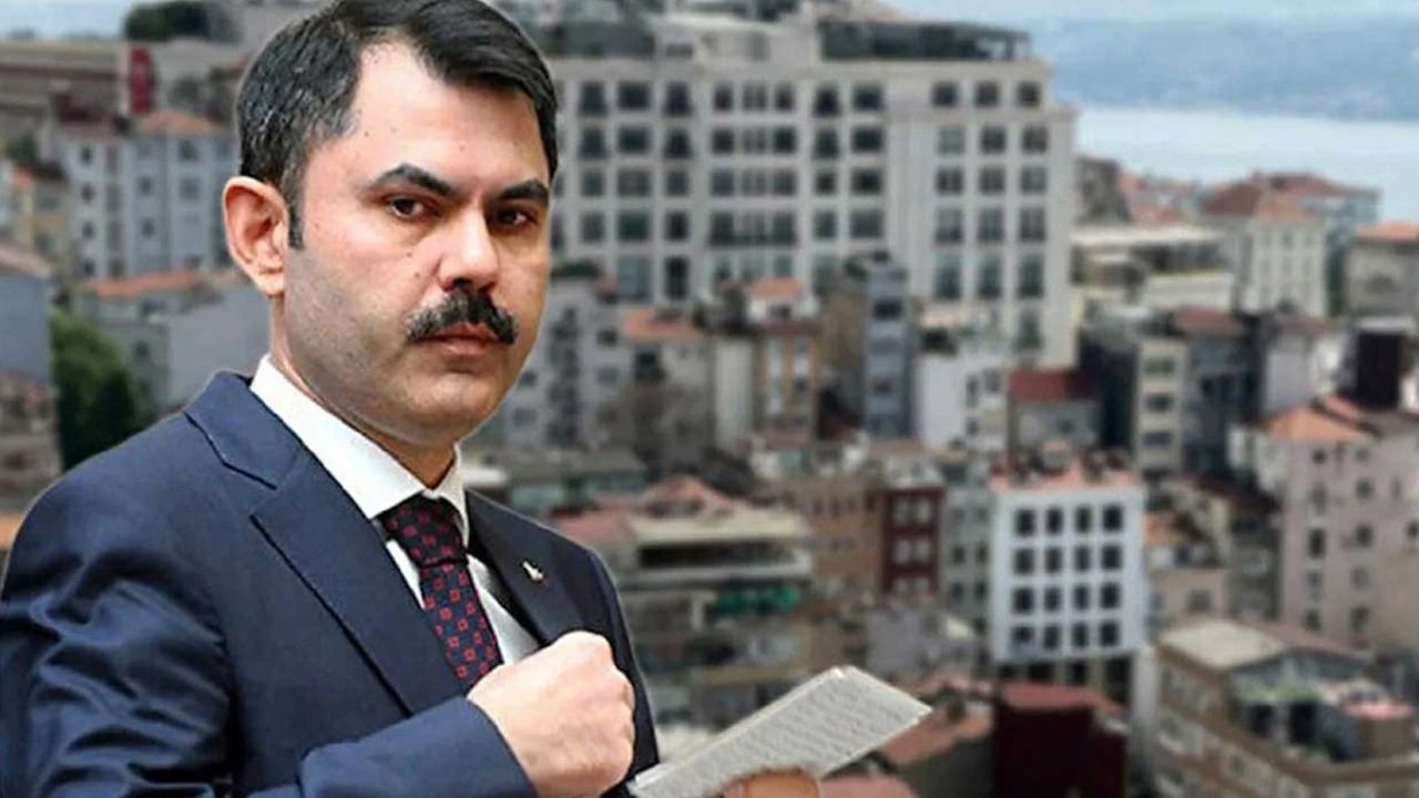 Bakan Kurum duyurdu:  İstanbul'da 1,5 milyon riskli konut taşınacak