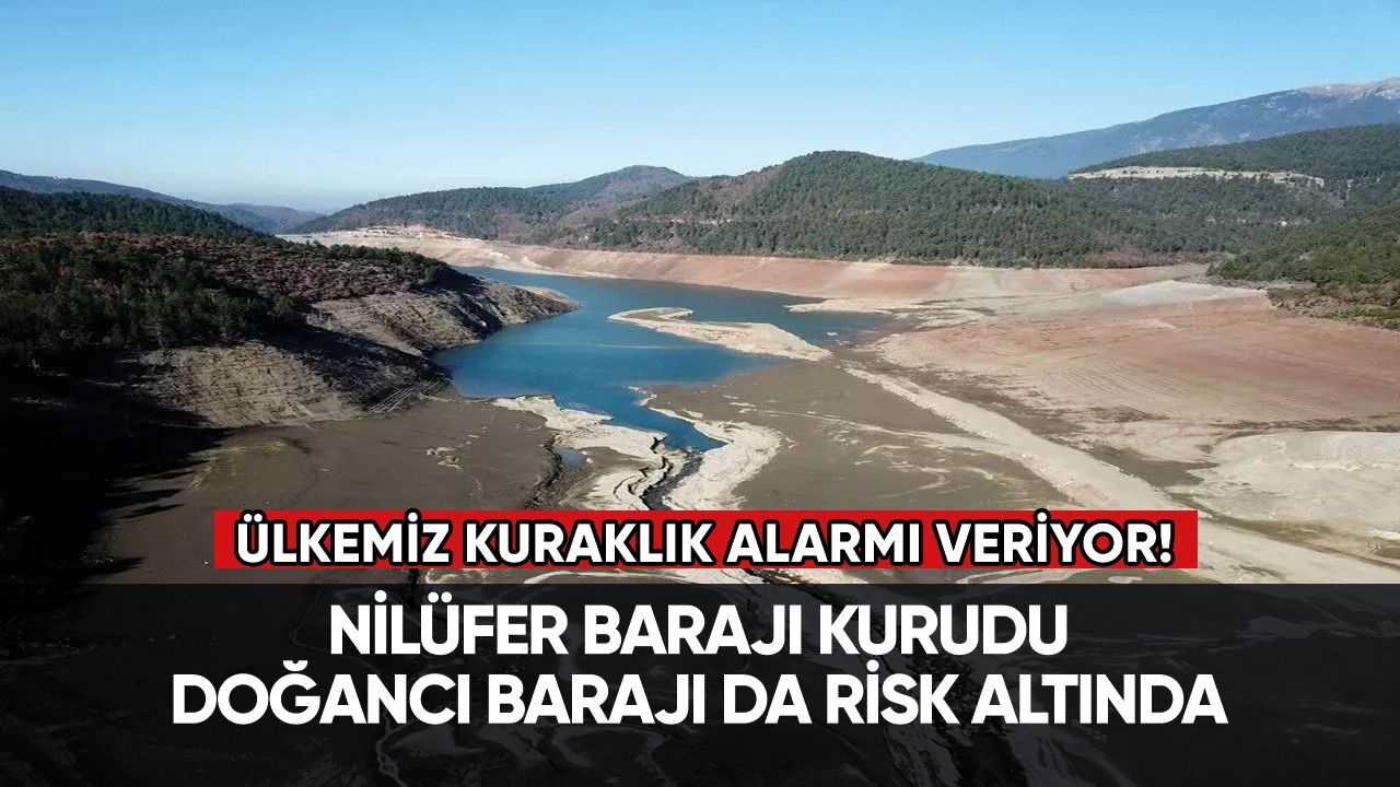 Türkiye kuraklık alarmı veriyor: Baraj doluluk seviyesi sıfıra vurdu!