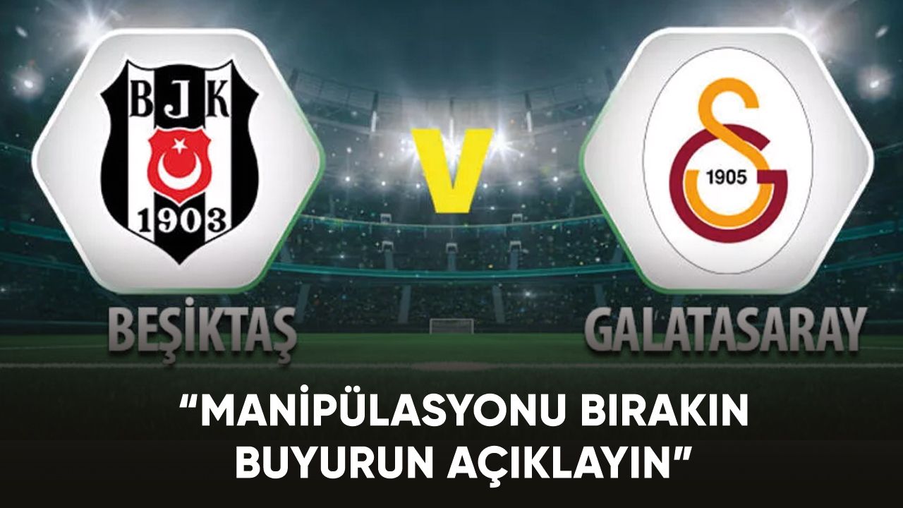 Beşiktaş Kulübünden derbi hakemi açıklaması