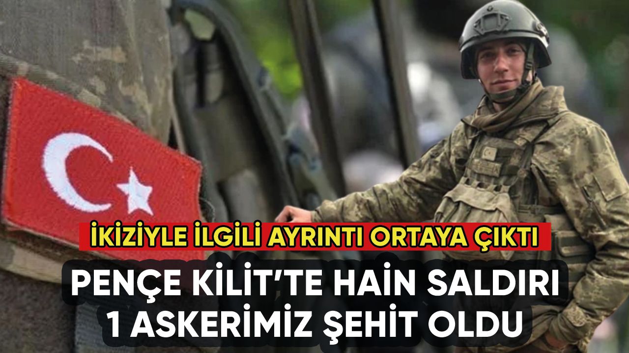 Pençe Kilit'te Mehmetçiğe roketli saldırı: 1 asker şehit