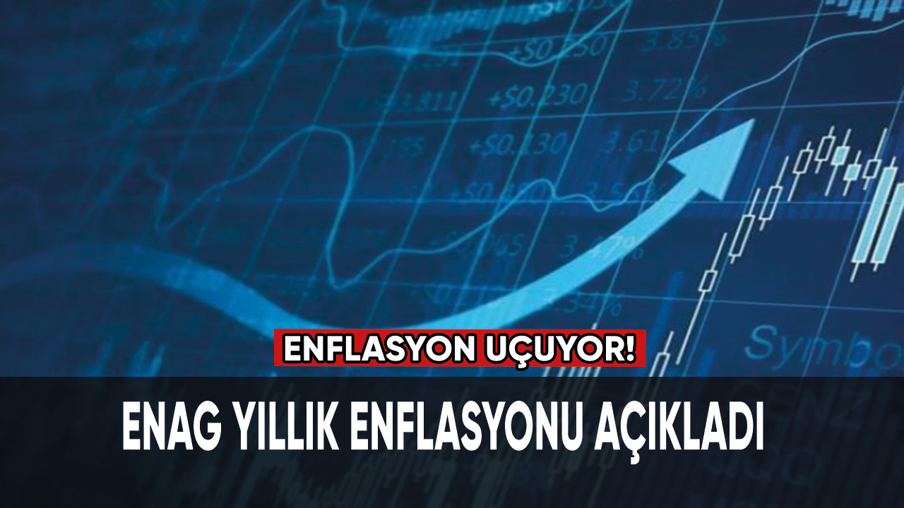 ENAG: Yıllık enflasyon yüzde 105.19 oldu!