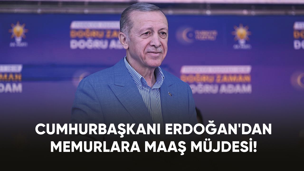 Son dakika... Cumhurbaşkanı Erdoğan'dan memurlara müjde!