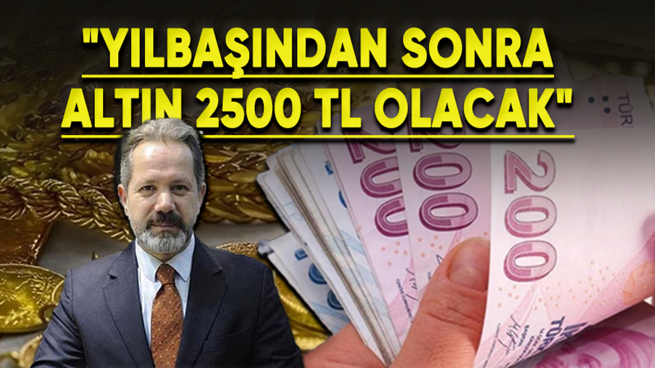 Altın uzmanı İslam Memiş'ten kritik altın uyarısı: "Altın 2.500 lira seviyelerine ulaşacak"