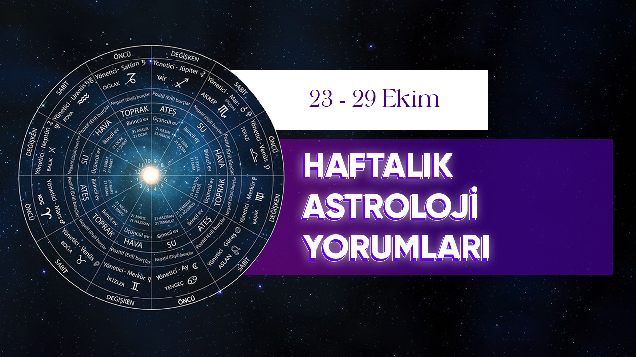 23-29 Ekim Haftalık Astroloji Yorumu