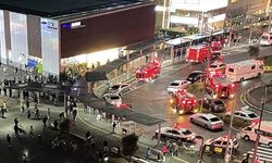 Tokyo'da saldırgan vagonu yaktı