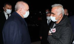 ANKARA - Cumhurbaşkanı Erdoğan'dan şehit Özel Harekat Şube Müdürü Eren'in ailesine taziye ziyareti