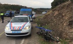 Balıkesir'de devrilen motosikletin sürücüsü hayatını kaybetti