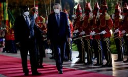 Cumhurbaşkanı Erdoğan Senegal Cumhurbaşkanı Sall tarafından resmi törenle karşılandı