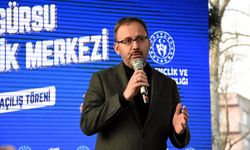 Gençlik ve Spor Bakanı Kasapoğlu, Bursa'da gençlik yatırımlarını hizmete açtı