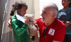 HATAY - Türk Kızılay, 11 yılda Suriye'ye 65 bin tır insani yardım gönderdi
