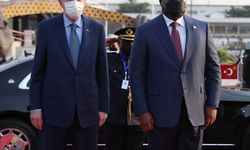KİNŞASA - Cumhurbaşkanı Erdoğan, Kongo Demokratik Cumhuriyeti'nde resmi törenle karşılandı (2)