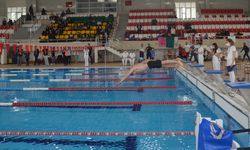 KÜTAHYA - Türkiye İşitme Engelliler Yüzme Şampiyonası yapıldı
