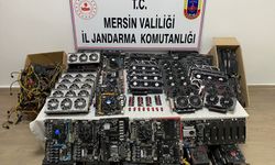 Mersin'de kaçak cihazlarla kripto para üretimi iddiasına gözaltı