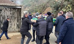 RİZE - Aynı ailede Kovid-19'dan hayatını kaybeden 9'uncu kişi defnedildi