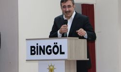 TBMM Plan ve Bütçe Komisyonu Başkanı Yılmaz, Bingöl'de partililere hitap etti: