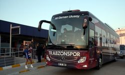 Trabzonspor kafilesi Alanya'da