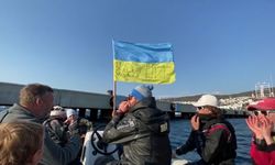 Abramoviç'in yatı, Ukraynalı yelkenciler tarafından protesto edildi
