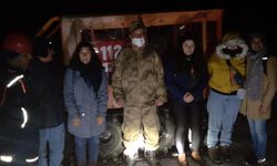 ADIYAMAN - Nemrut Dağı'nda mahsur kalan 8 turist kurtarıldı