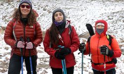 AĞRI - Kadın dağcılar Dünya Kadınlar Günü'nü Türkiye'nin zirvesinde kutlamayı hedefliyor
