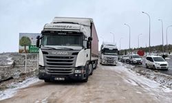 Aksaray-Adana kara yolunun Adana yönü kar nedeniyle kapatıldı