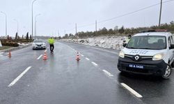 Aksaray-Nevşehir kara yolu kar nedeniyle kapandı