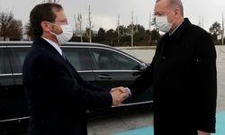 ANKARA - Cumhurbaşkanı Erdoğan, İsrail Cumhurbaşkanı Isaac Herzog ile baş başa görüştü