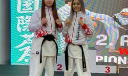ANTALYA - Milli wushucu Beyzanur Karakaya dünya şampiyonu oldu