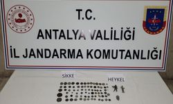 Antalya'da tarihi eser operasyonunda 2 kişi yakalandı