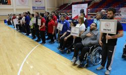 Bedensel Engelliler Türkiye Bilek Güreşi Şampiyonası Karabük'te yapıldı