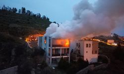 Bodrum'da evde çıkan yangın hasara neden oldu
