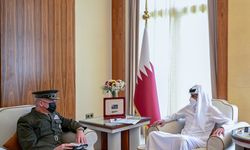 CENTCOM Komutanı, Doha'da Katar Emiri ile "bölgesel gelişmeleri" görüştü