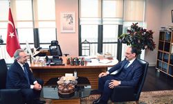 Cumhurbaşkanlığı Sözcüsü Kalın, Fransa Cumhurbaşkanı Özel Temsilcisi Kepel ile görüştü