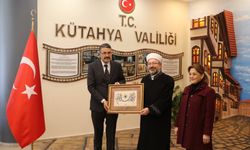 Diyanet İşleri Başkanı Ali Erbaş, Kütahya'da ziyaretlerde bulundu