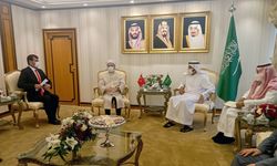 Diyanet İşleri Başkanı Erbaş, Suudi Arabistan Hac ve Umre Bakanı Rabia ile görüştü
