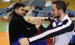 EDİRNE - Bilek Güreşi Ünilig Türkiye Şampiyonası sona erdi