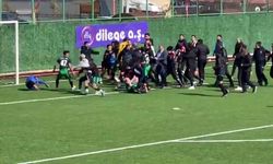 Elazığ'da amatör ligde oynanan maçta çıkan kavgaya polis müdahale etti